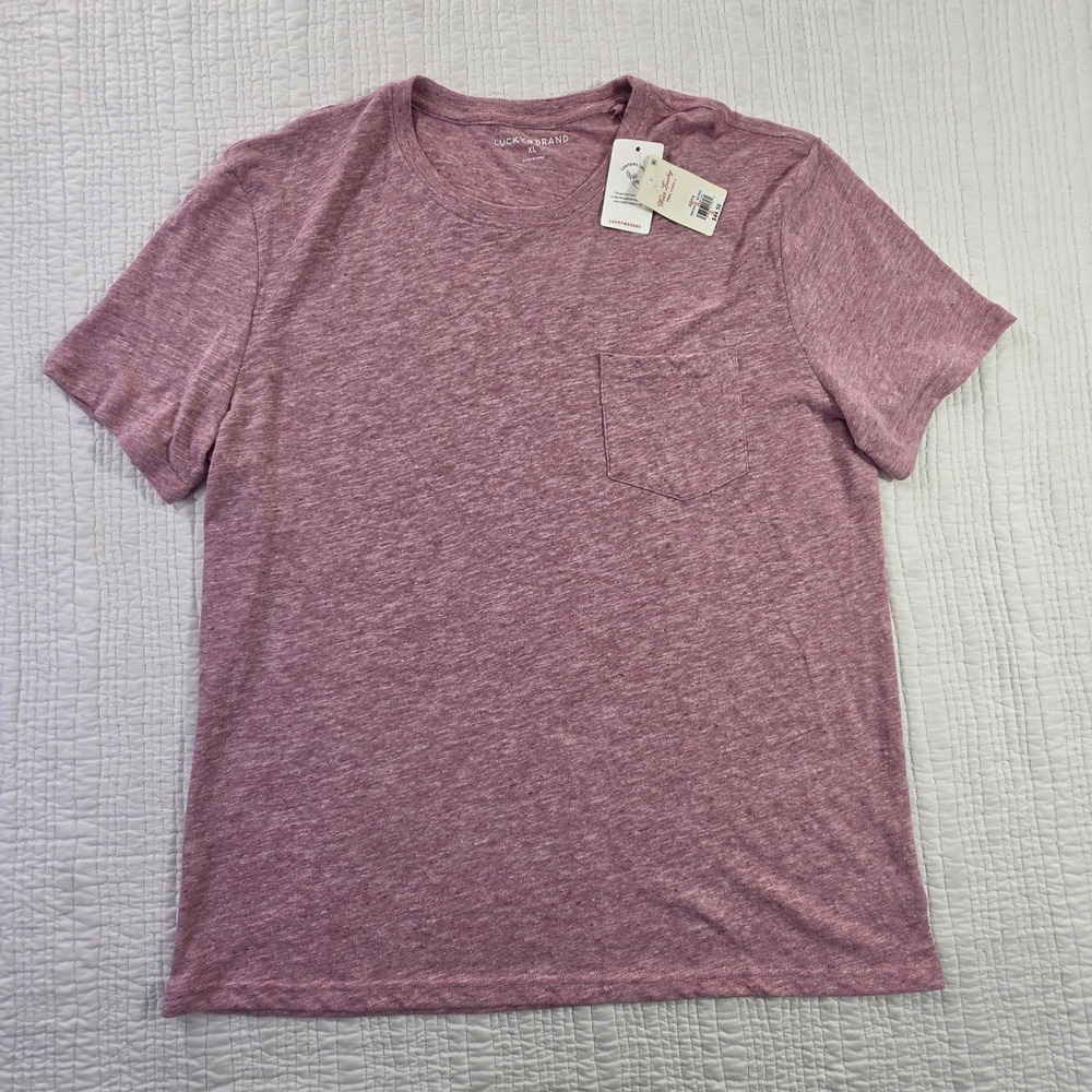 Lucky Brand NWT Extra Large Salmon Flax Coastal Preppy Summer Resortwear Top